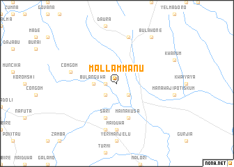 map of Mallam Manu