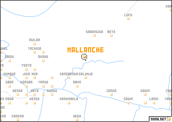 map of Mallanche