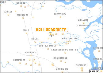 map of Mallard Pointe