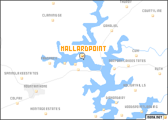 map of Mallard Point