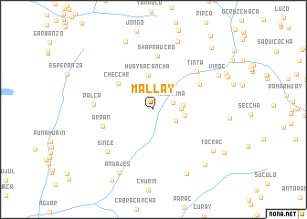 map of Mallay