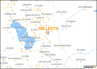 map of Mallecito