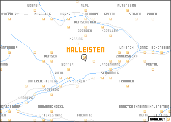 map of Malleisten