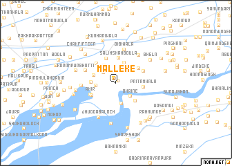 map of Malleke