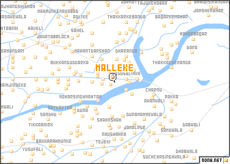 map of Malleke