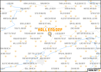 map of Mallendorf