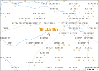 map of Mallerey