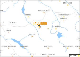 map of Mallerin