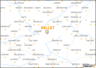 map of Mallet