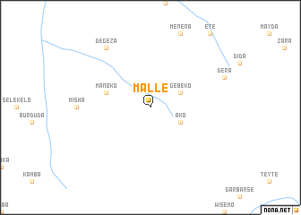 map of Malle