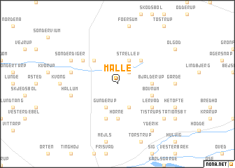 map of Malle