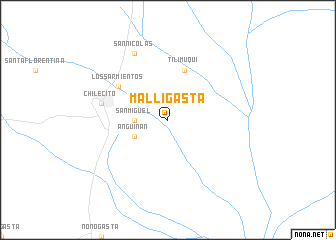 map of Malligasta