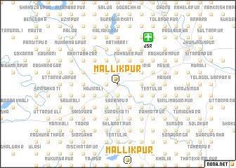 map of Mallikpur