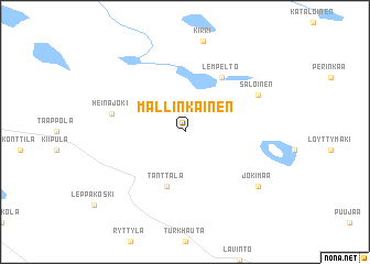 map of Mallinkainen