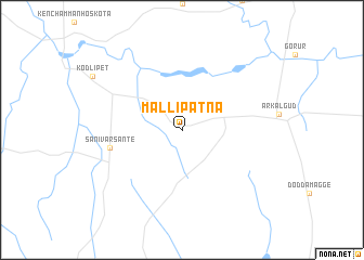 map of Mallipatna