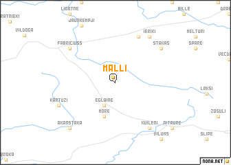 map of Maļļi