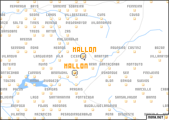 map of Mallón