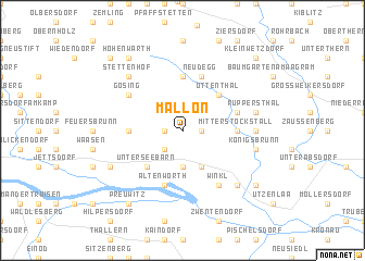 map of Mallon