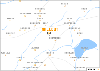 map of Mallout