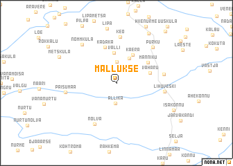 map of Mallukse