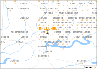 map of Malluwāl