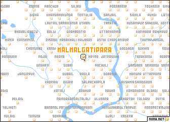 map of Malmalgatipāra