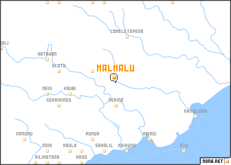 map of Malmalu