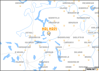 map of Mālmāri