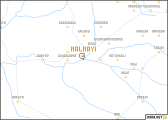 map of Malmayi