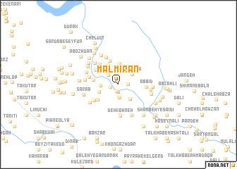 map of Mālmīrān