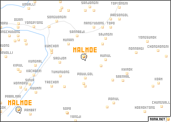 map of Malmoe