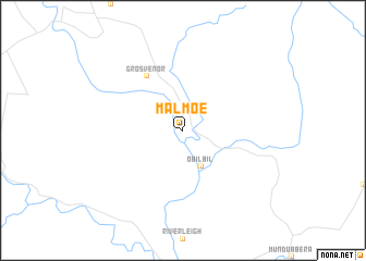 map of Malmoe