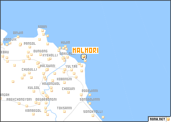 map of Malmo-ri
