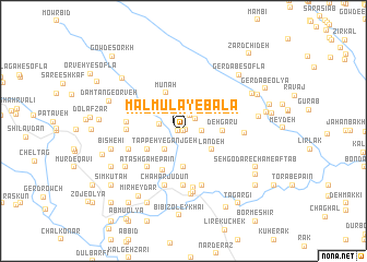 map of Mālmūlā-ye Bālā