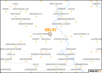 map of Malmy