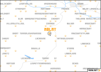 map of Malmy