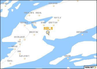 map of Malm