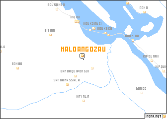 map of Maloango Zau