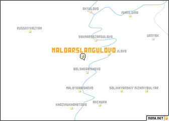 map of Maloarslangulovo