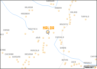 map of Malôa