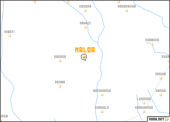 map of Maloa