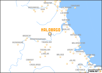 map of Malobago