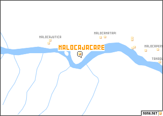 map of Maloca Jacaré