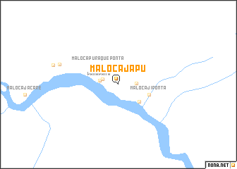 map of Maloca Japu