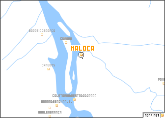 map of Maloca