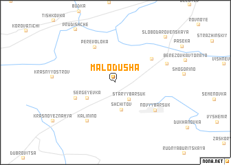 map of Malodusha