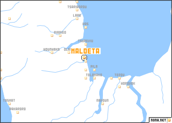 map of Maloéta