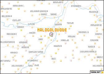 map of Malo Golovode