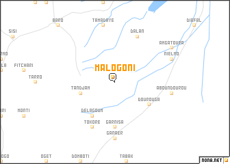 map of Malogoni