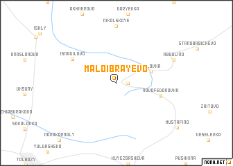 map of Maloibrayevo